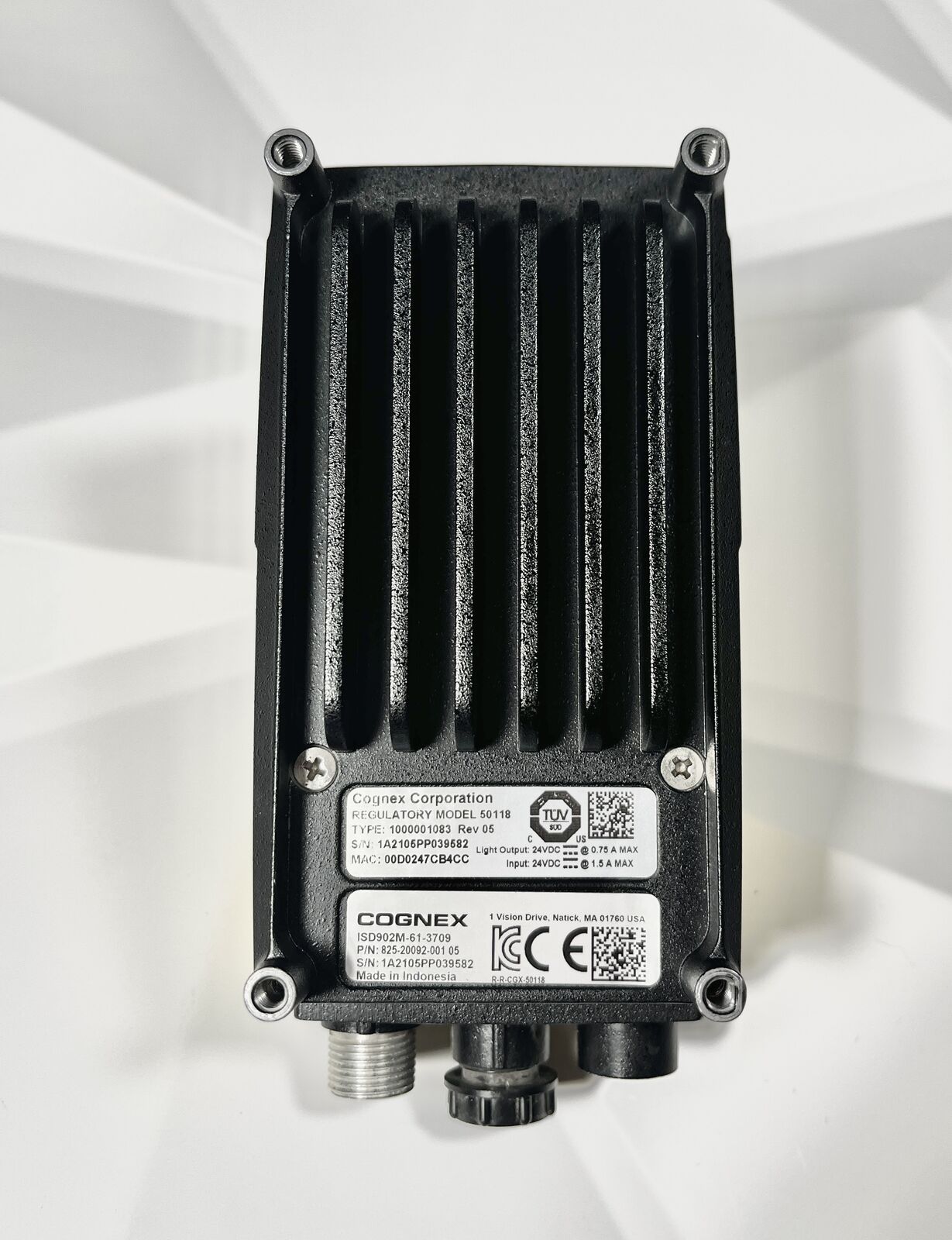 Cognex ISD902M-61-3709 + Cables In-Sight ISD902 D905M ViDi D900 OCR Wafer Reader