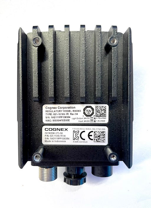 Cognex IS7905 Camera + Cables 7905-373-50 In-Sight insight 7905 IS7905M PatMax REDLINE