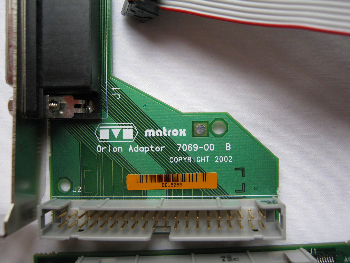 Matrox Orion Adapter / Toucan FG & Flat Cable for use with Matrox Orion PCI or AGP 7069-00 943-00 943-0001