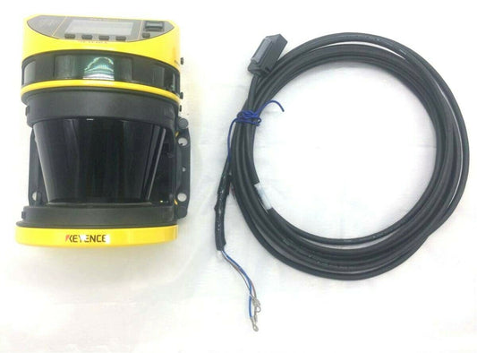 Keyence model barcode reader product view - Visionex Tech