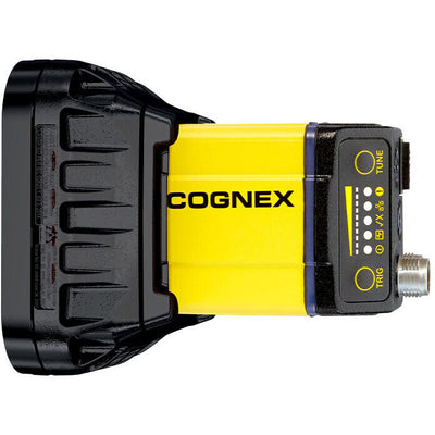 Photo of Cognex DM374X-M w/ White HPIT Lights & 10mm Liquid Lens & Height Sensor Dataman