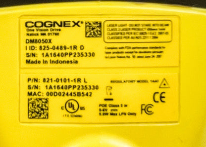 Cognex DM8050X Ethernet Cable Kit Dataman 8050X Barcode & DPM Reader DM8050 POE