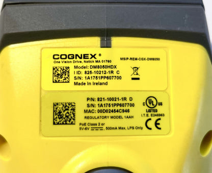 Cognex DM8050HDX W/ Out Module Dataman DMR-8050HDX Barcode 2D Reader DM8050 HDX