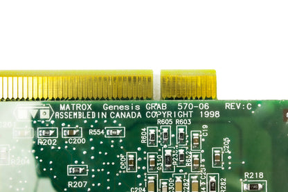 Matrox Genesis VAR Grabber GEN/F/64/8/VAR 570-06 63039620243 Support + Warranty
