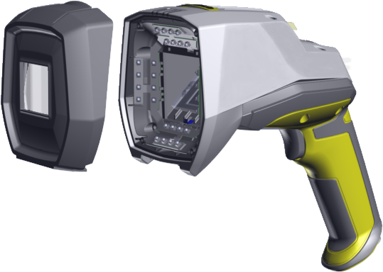 Cognex Verifier with plastic clip on version of focus assisting standoff accesory DMV-8072V-SO-0200 Visionex Tech