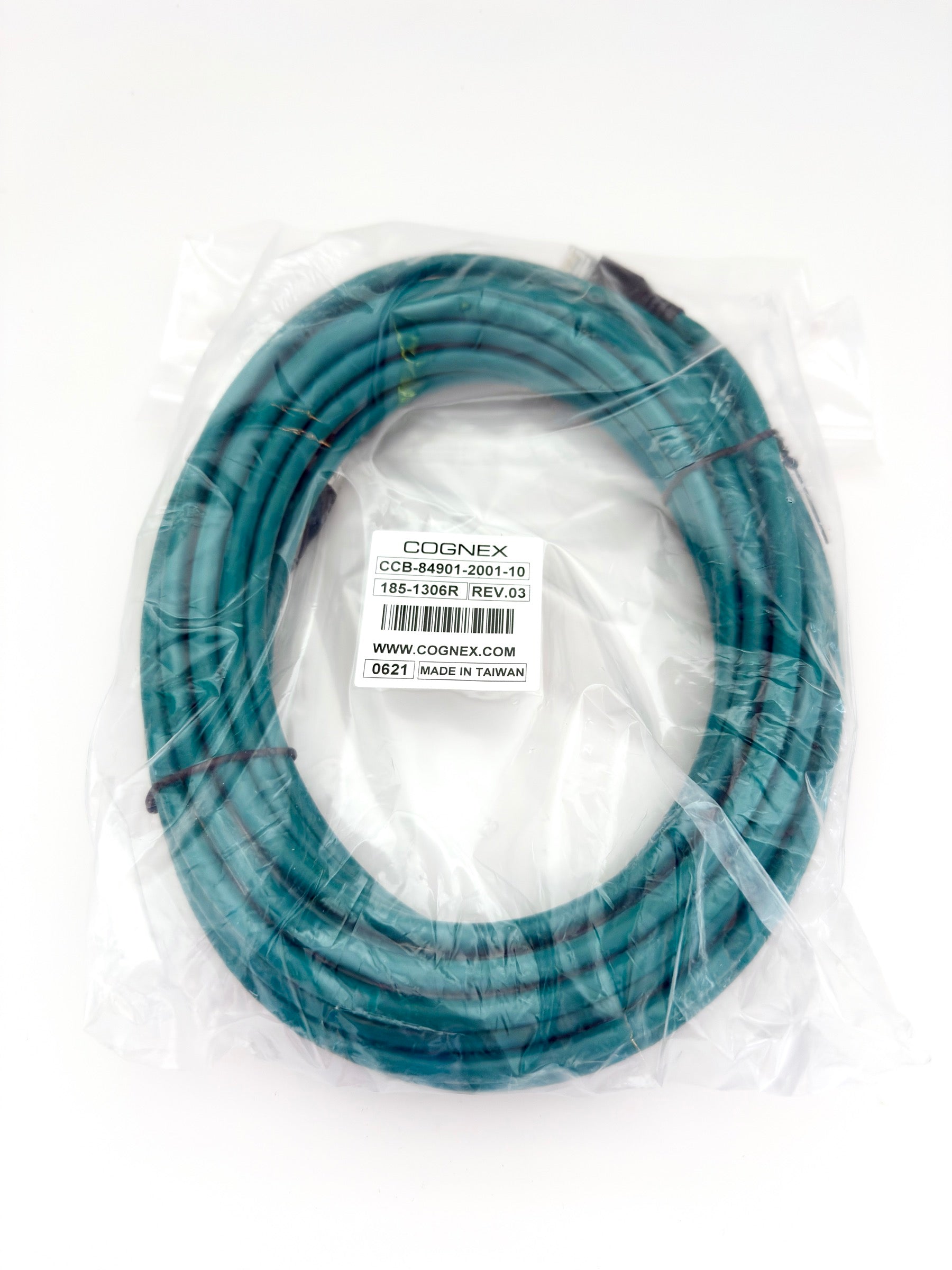 Cognex CCB-84901-2001-10 — X-Coded M12 to RJ45 Ethernet Cable (10 m) — view 2