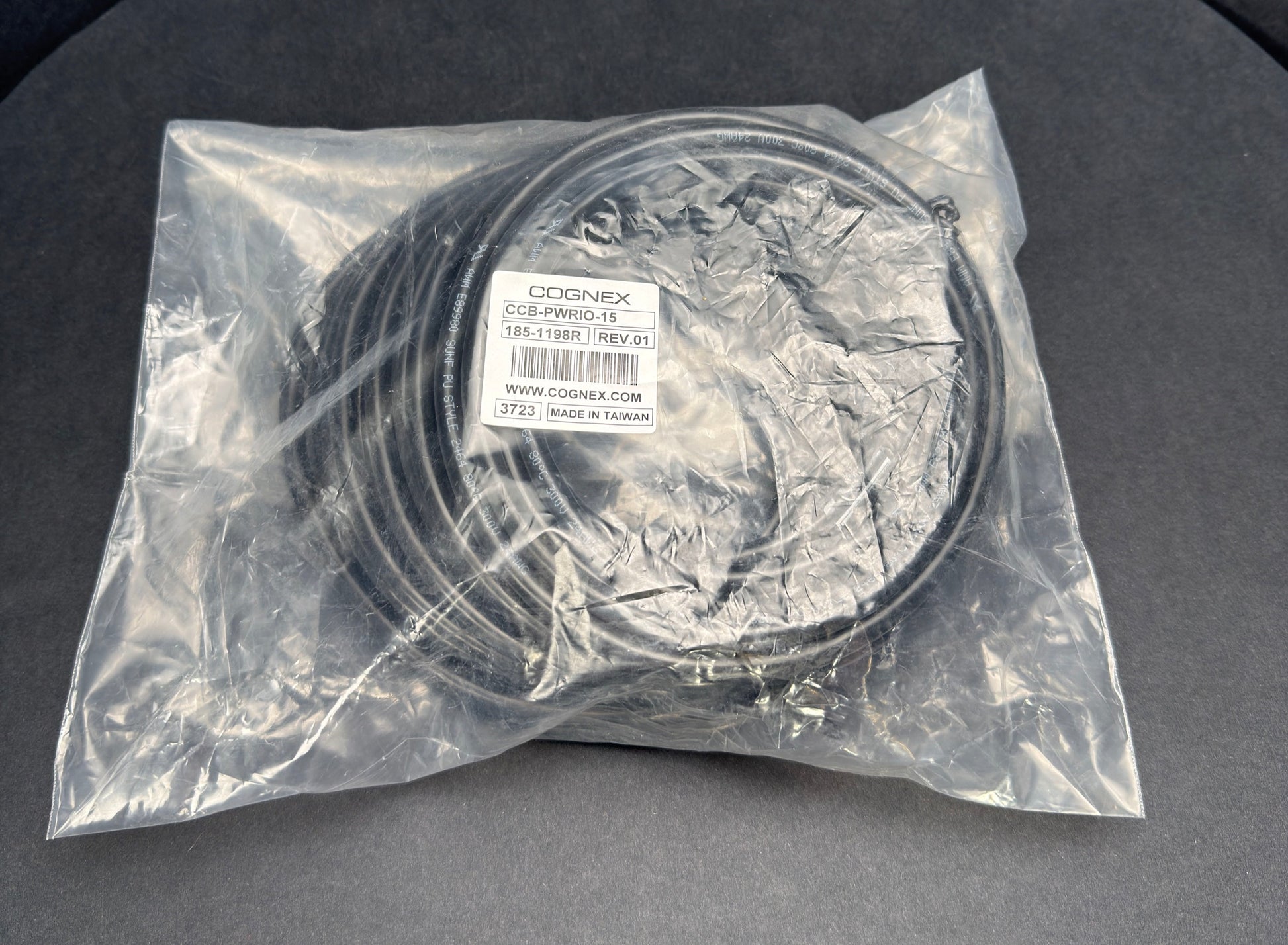 Cognex CCB-PWRIO-15 — Power & I/O Breakout Cable, M12-12 (15 m)