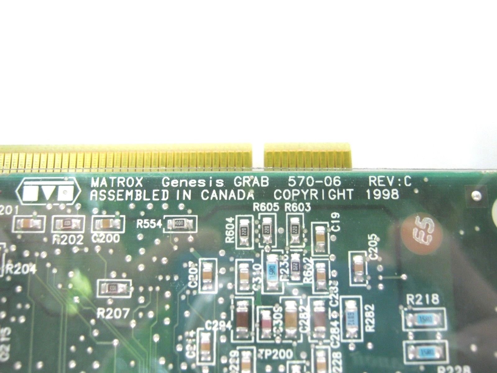 Matrox GENESIS GEN/F/64/8/STD frame grabber product view - Visionex Tech