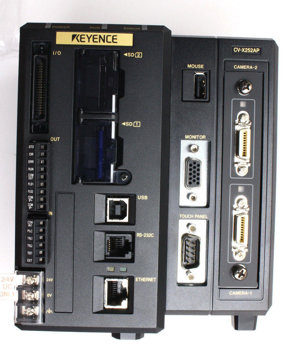 Keyence CV-X252AP High Speed Machine Vision System Controller