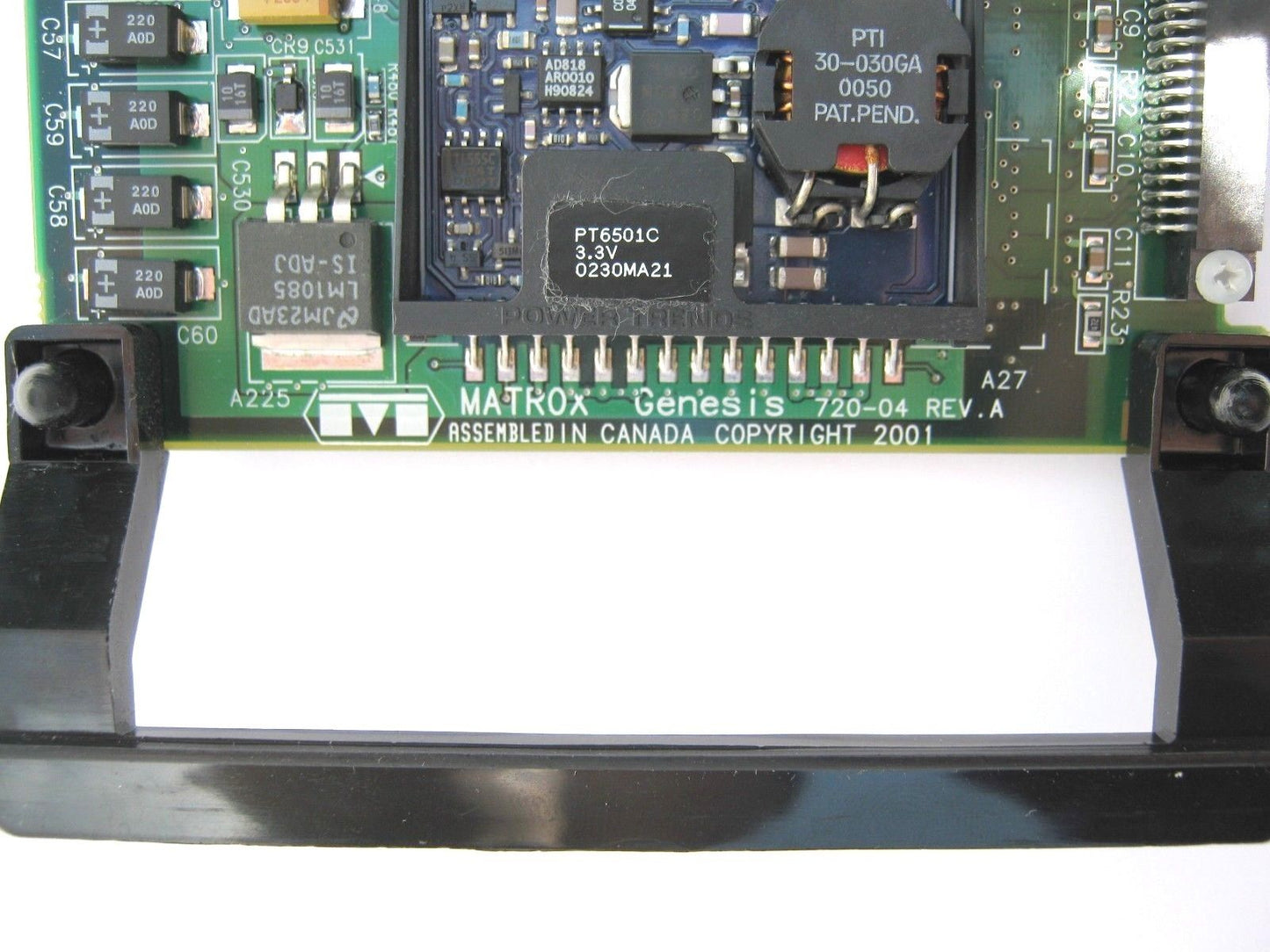 Matrox GENESIS GEN/F/64/8/STD frame grabber product view - Visionex Tech